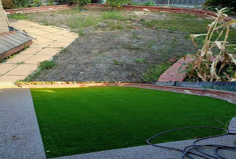 墨尔本花园改造仿真草坪